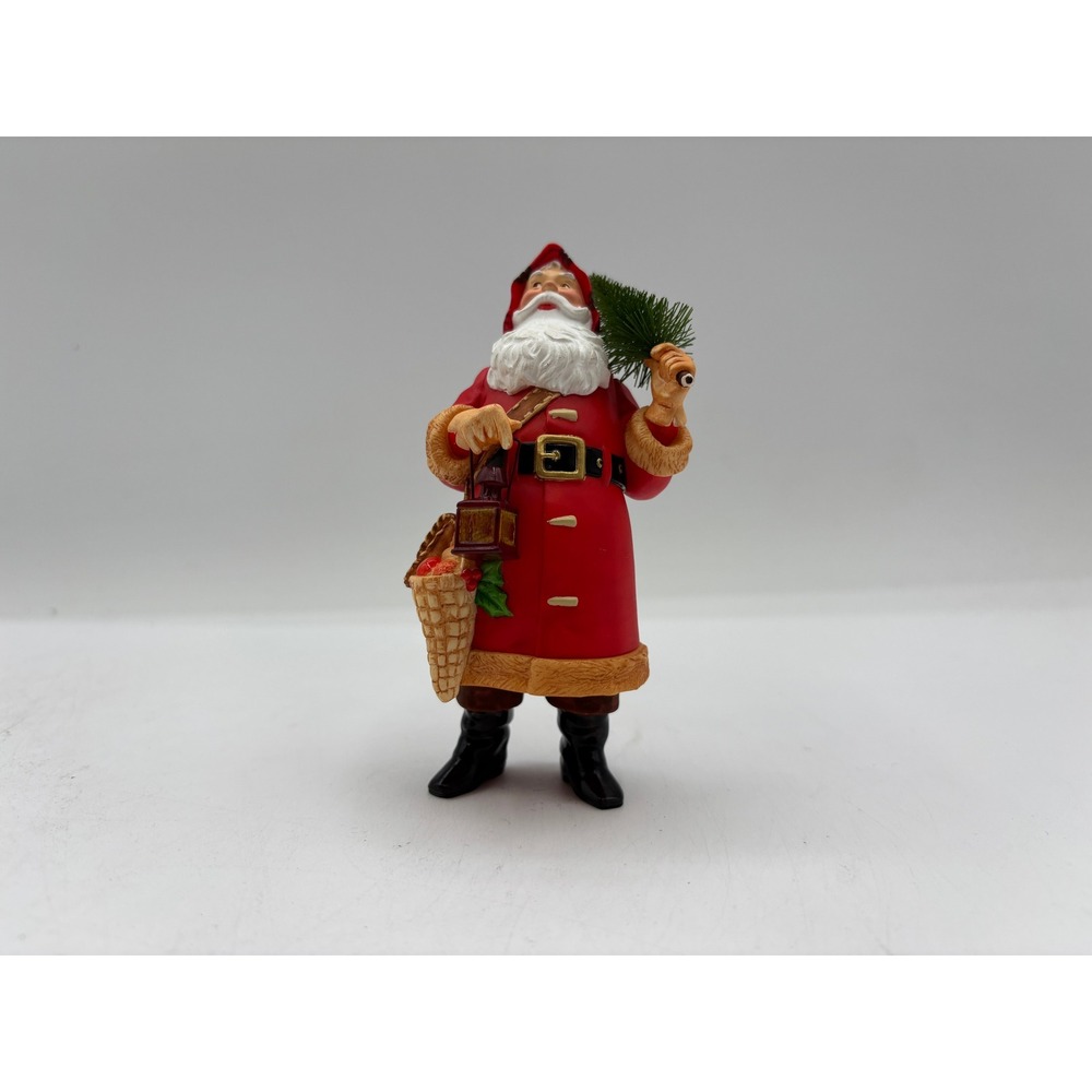 Hallmark Keepsake Dated 2000 Vintage Winterberry Santa Handcraged Ornament